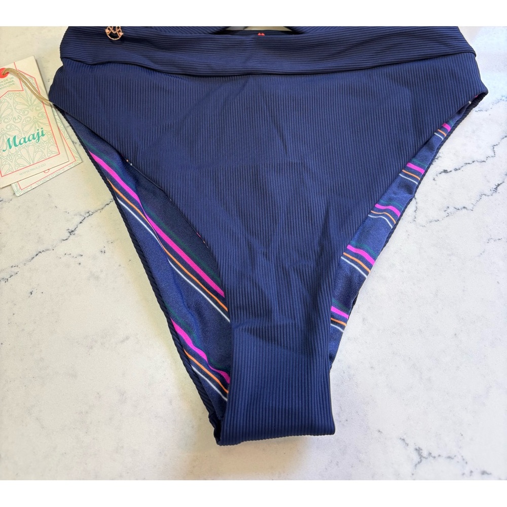 Maaji Reversible Bikini Bottom Swimwear Size Small